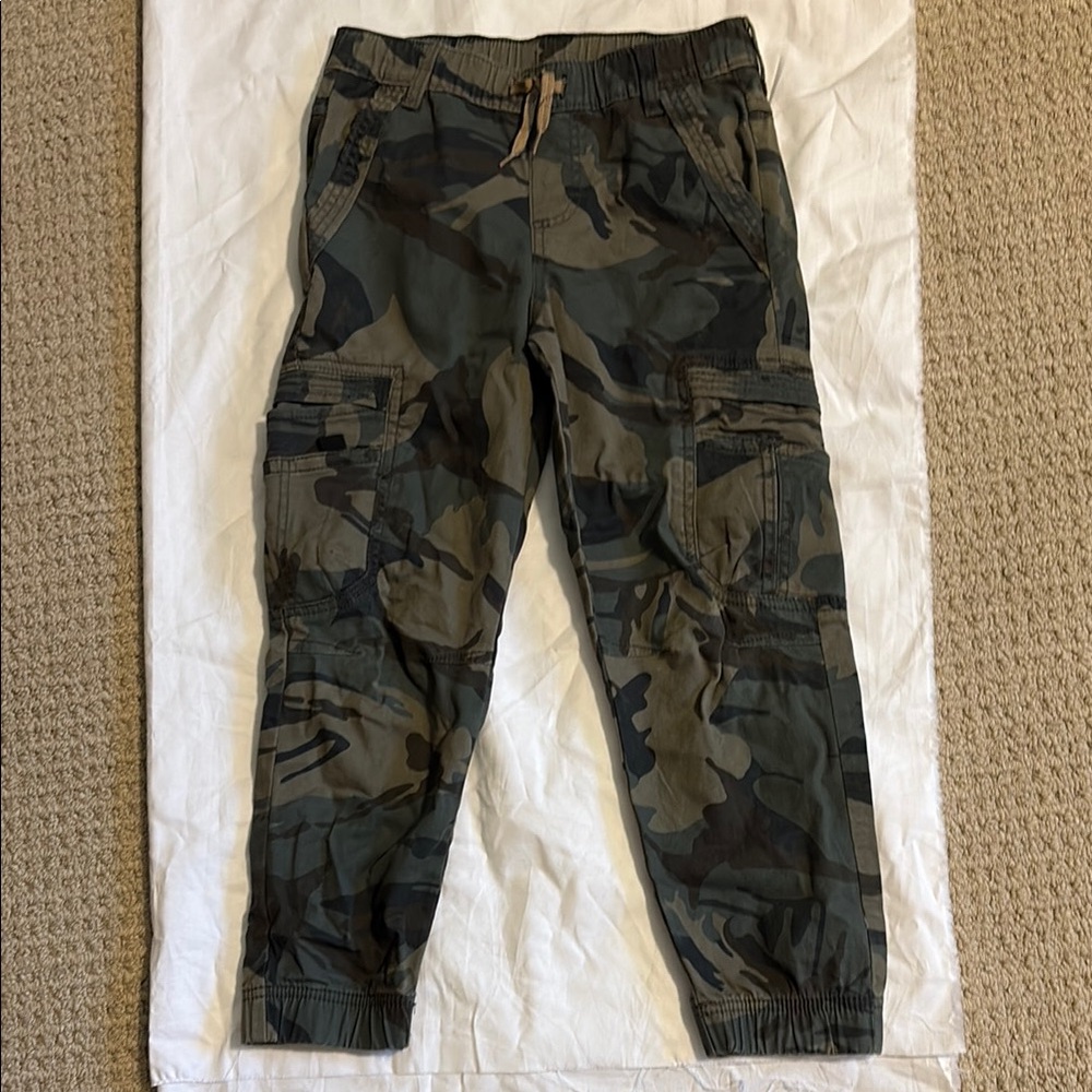 Wrangler Kids Camouflage Cargo Pants
